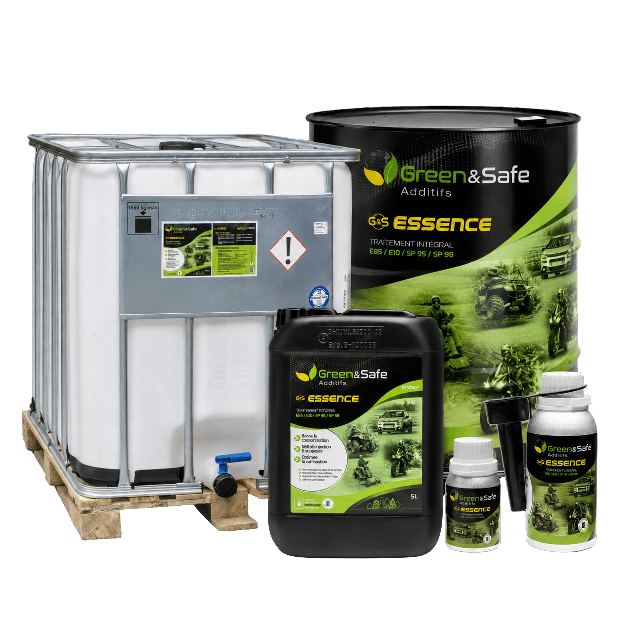 Fût de 210 litros de G&S Essence